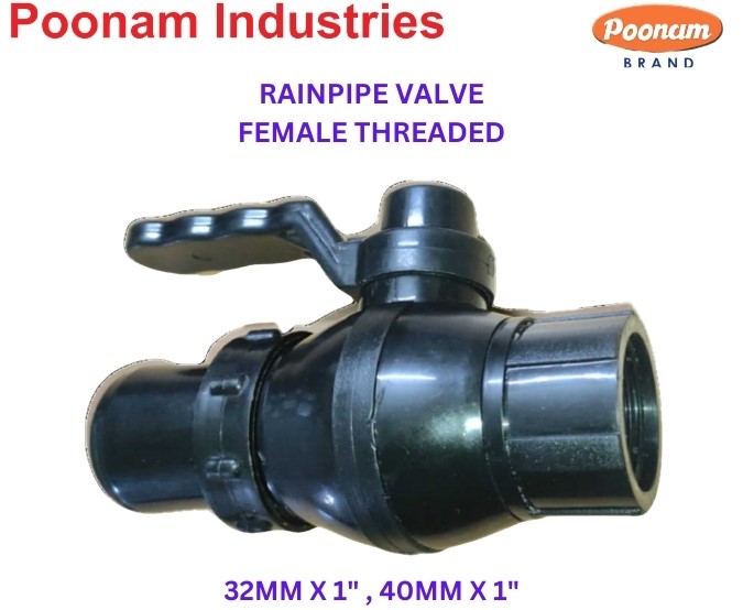 PP Rainpipe FT Valve 40mm x 1\